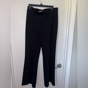 Quince women’s wide leg ponte pants color black size L
